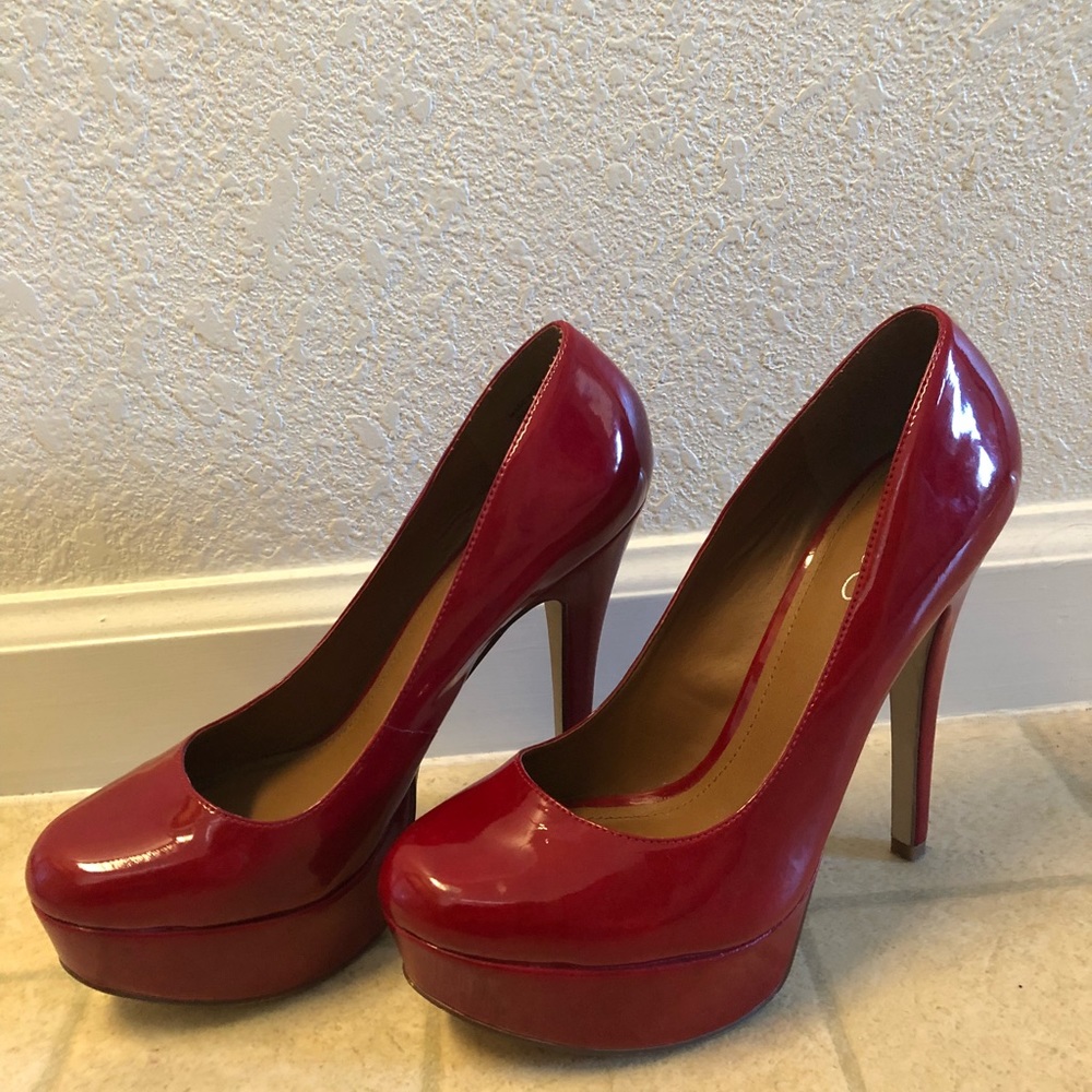 Aldo Stiletto Heels - Red 38